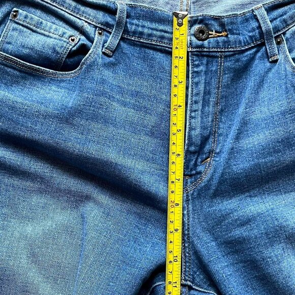 Levis 515 Jeans Womens 14 Blue Bootcut Denim Pants - Picture 4 of 8